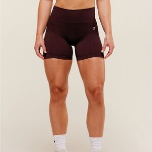 Gymshark Women's Maroon Adapt Fleck Shorts